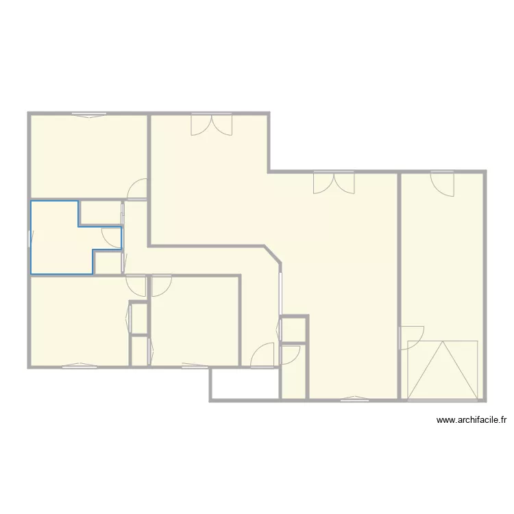 fournet. Plan de 14  et 125 m²