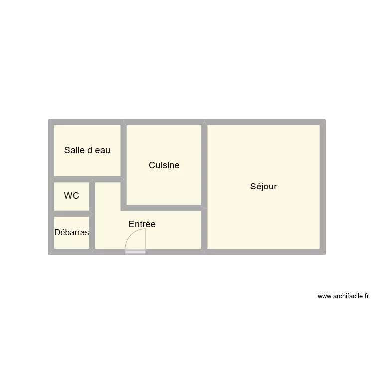 2507 TOURNERY. Plan de 