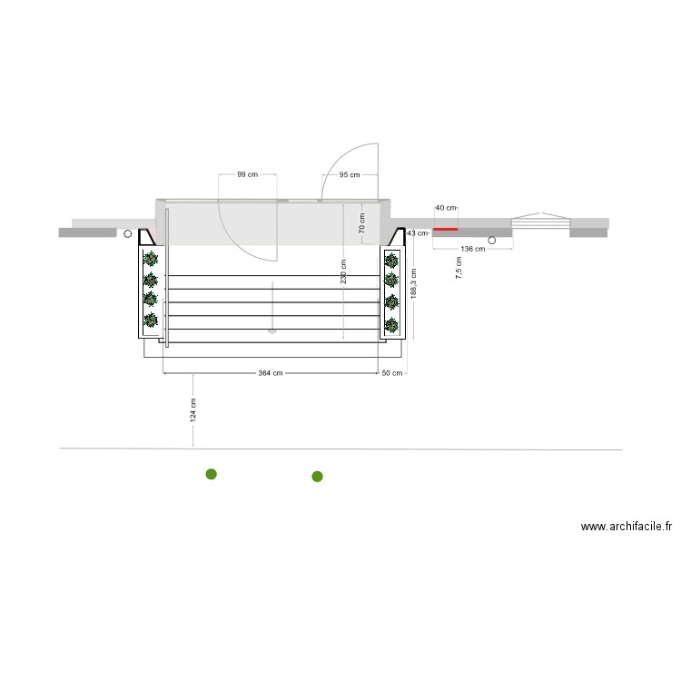 TB 2. Plan de 0 pièce et 0 m2