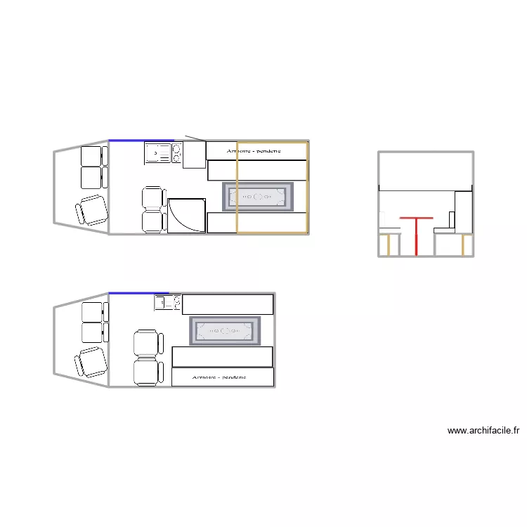 fourgon l3h2. Plan de 6 pièces et 11 m² fourgon l3h2. Plan de 6 pièces et 11 m²