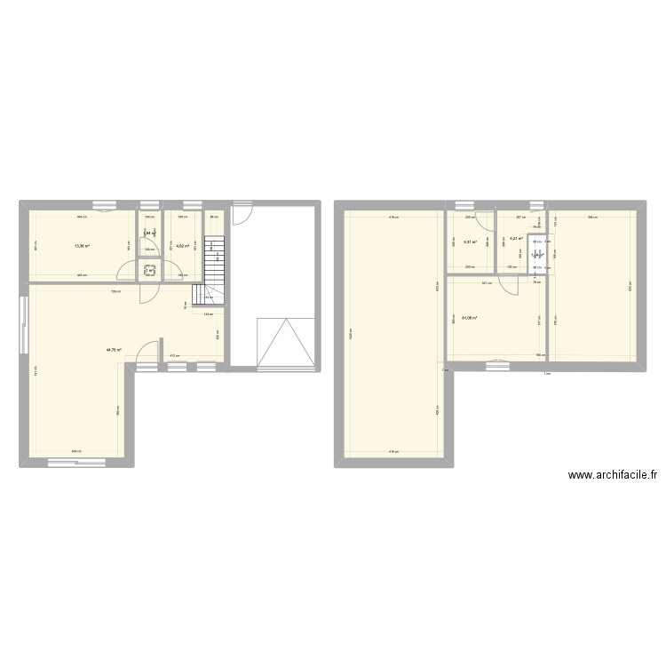 Maison Arielle_Luis. Plan de 9 pièces et 158 m2