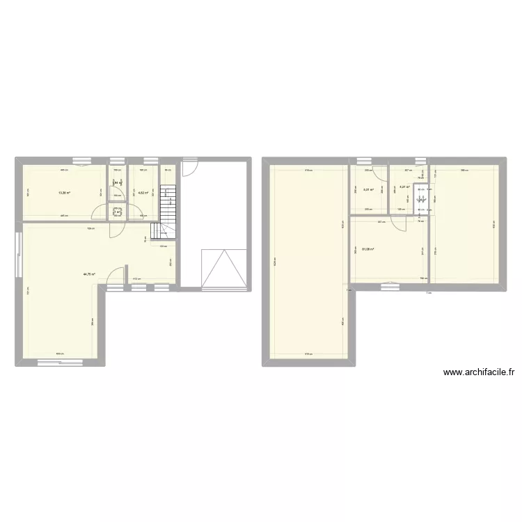 Maison Arielle_Luis. Plan de 