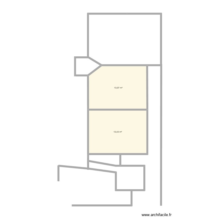 apart_cotes. Plan de 0 pièce et 0 m2