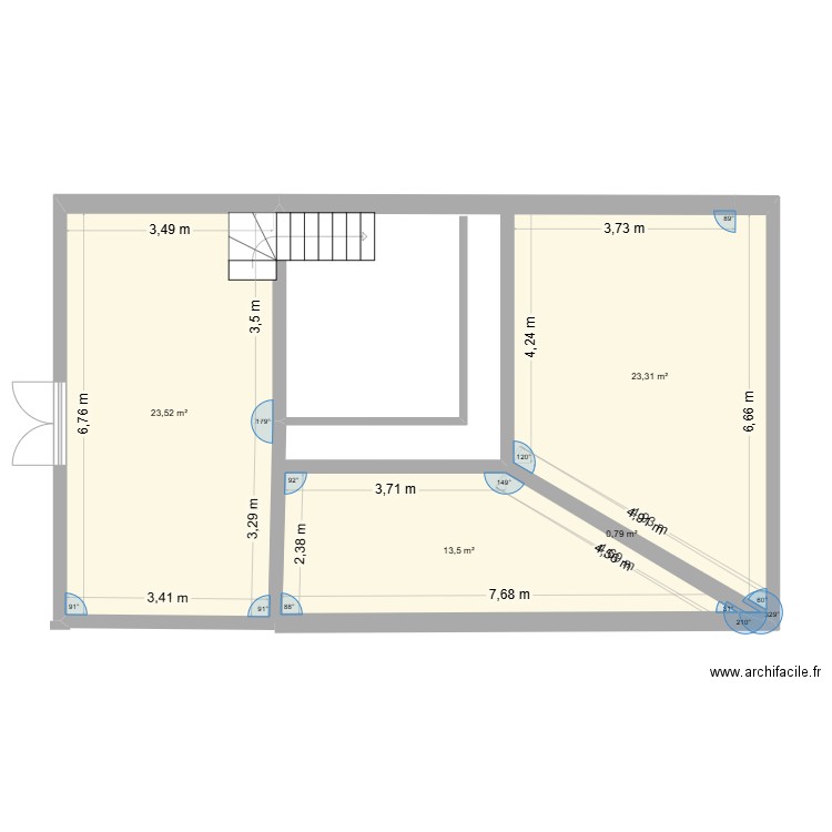 bonra 1. Plan de 0 pièce et 0 m2