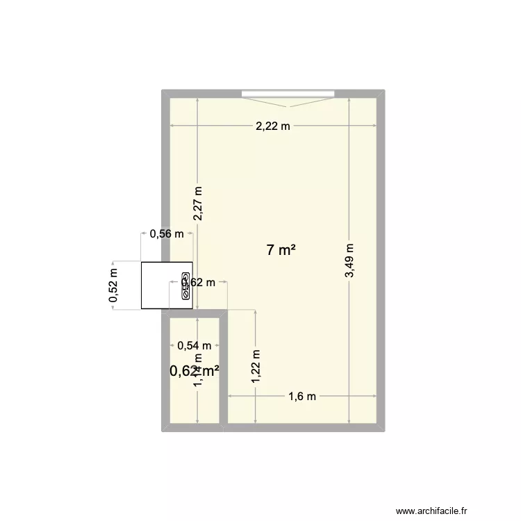 CUISINE ROURE. Plan de 