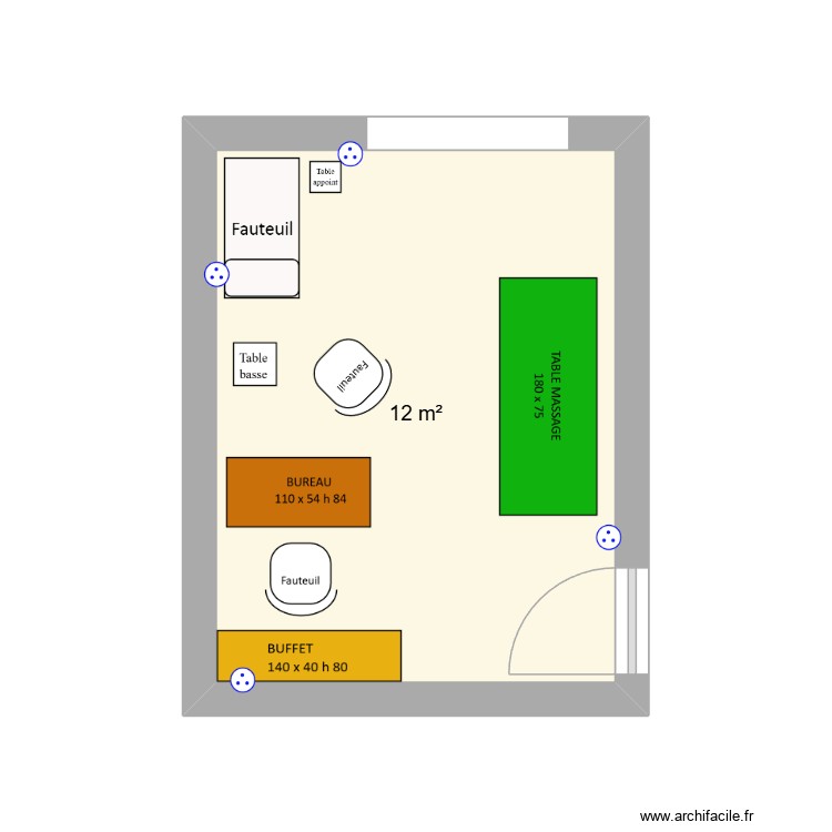 kinesio 2. Plan de 0 pièce et 0 m2