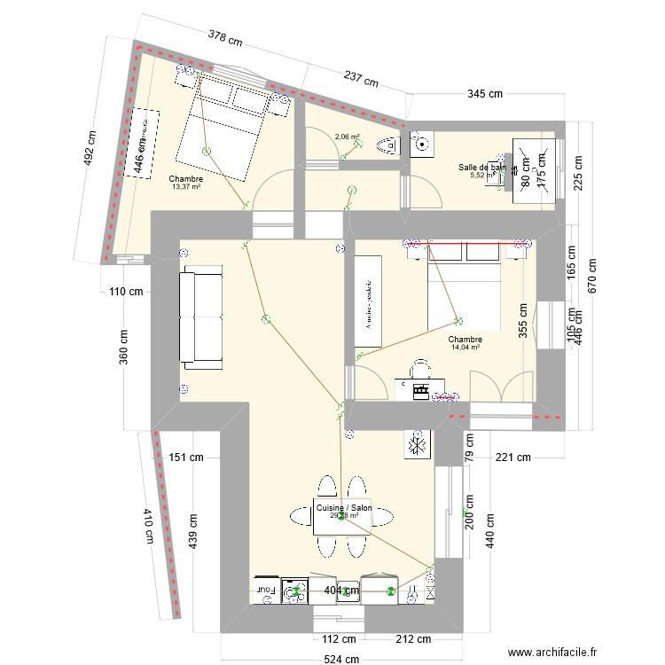 Version 2.1. Plan de 0 pièce et 0 m2
