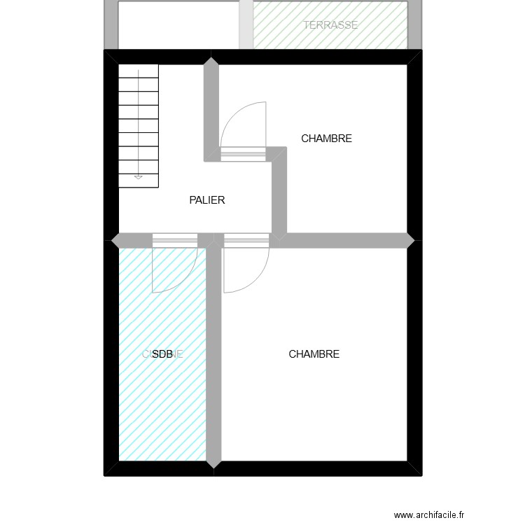 MADOUX 33. Plan de 21 pièces et 158 m2