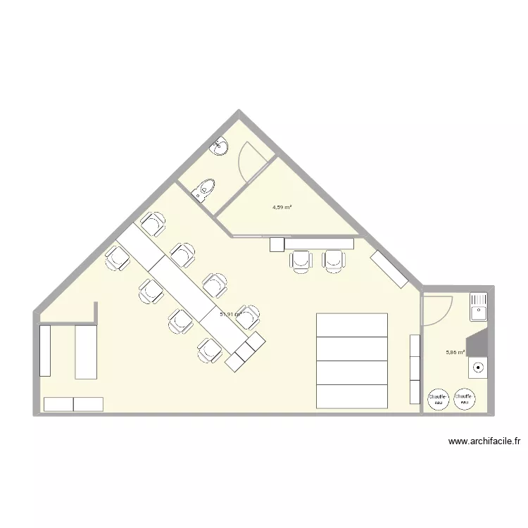 Saint Algue Gramond 1. Plan de 