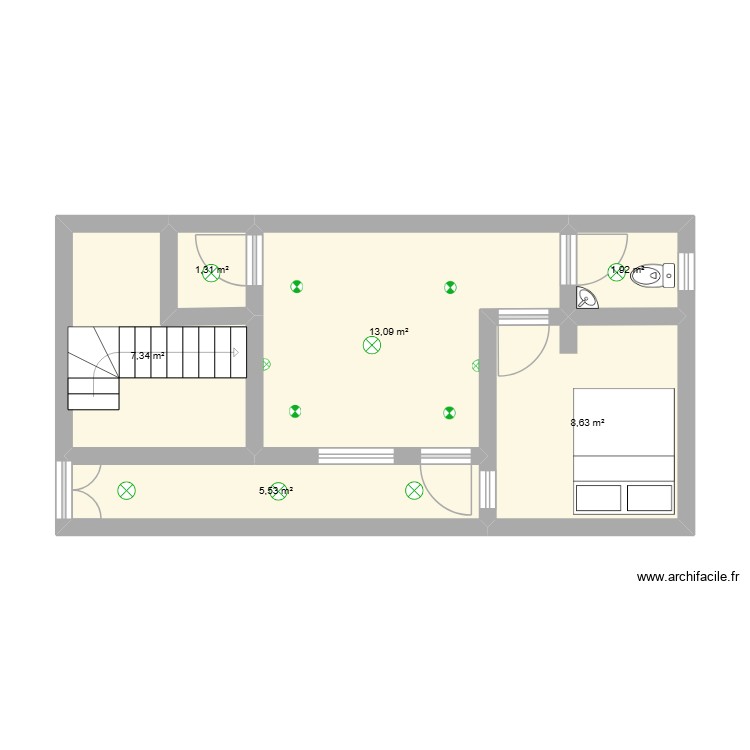 plan elec dom raphael. Plan de 0 pièce et 0 m2
