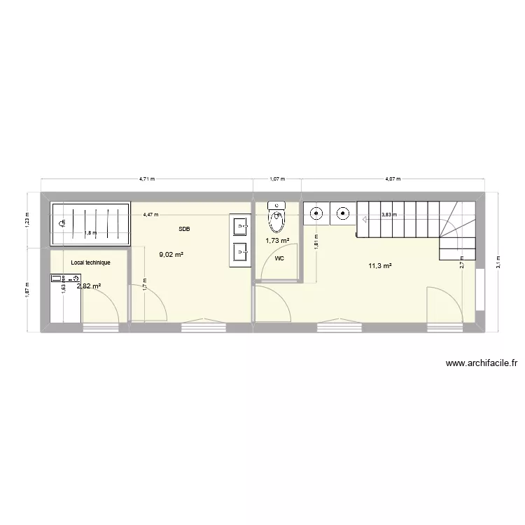 ringard samuel. Plan de 