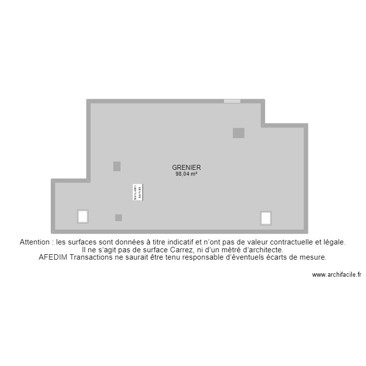 BI 20133 - . Plan de 40 pièces et 436 m2