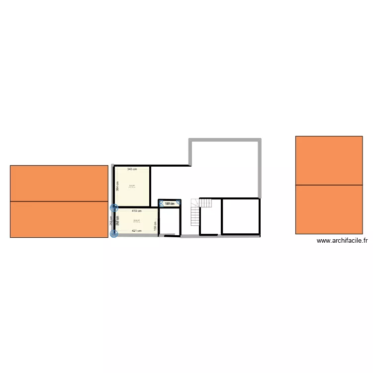 Mon T5 avec mezzanine. Plan de 