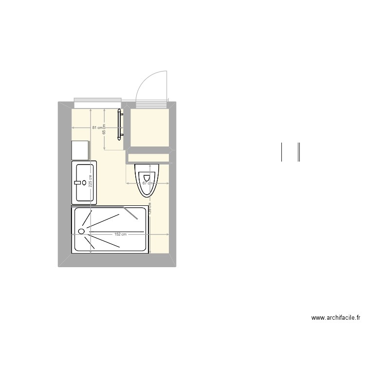 App Jackie 2 sdb. Plan de 0 pièce et 0 m2