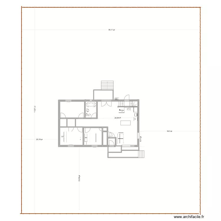 134 ancien. Plan de 134 ancien. Plan de