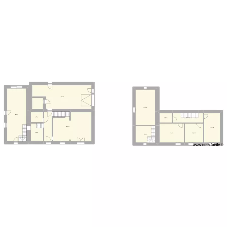 Maison Gersac. Plan de 