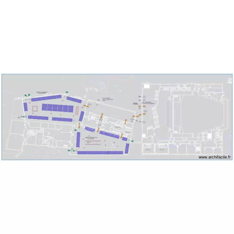 Centre de Congr&egrave;s Forum ADITEL 17 et 18 Septembre 2026. Plan de 