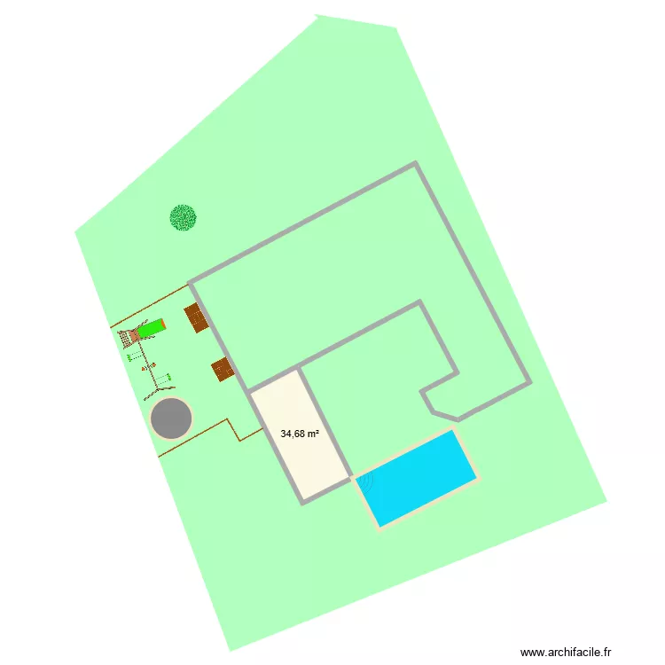 amenagement exterieur maison. Plan de 1 et 35 m² amenagement exterieur maison. Plan de 1 et 35 m²