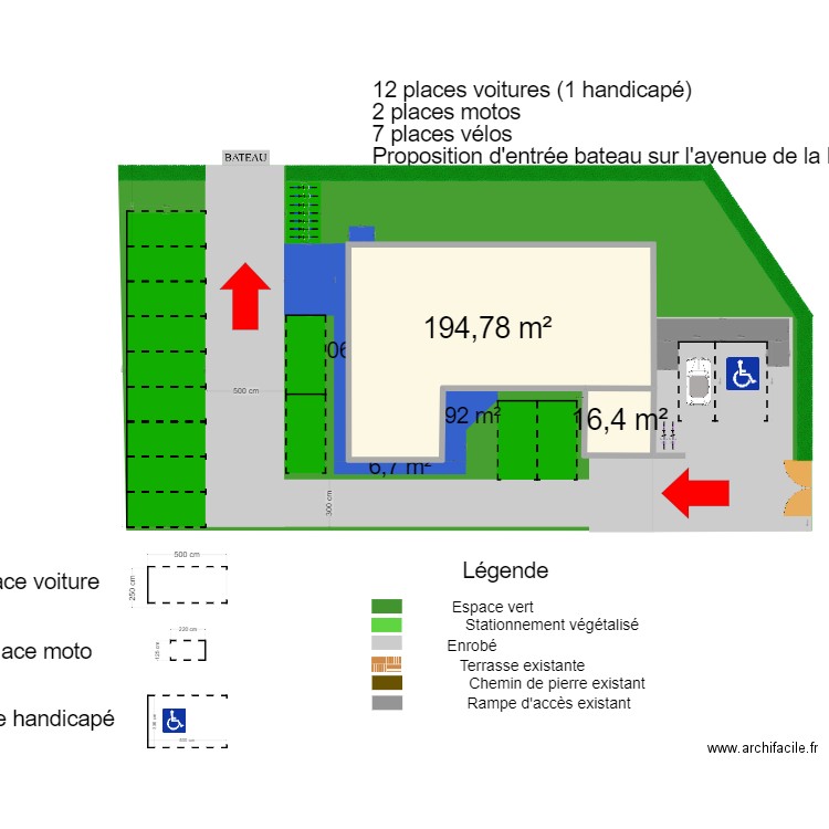N°1 : MAJ 14 PLACES MAISON DE SANTE. Plan de 0 pièce et 0 m2