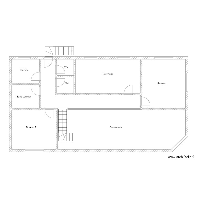 Clover - Etage. Plan de 8 pièces et 139 m2