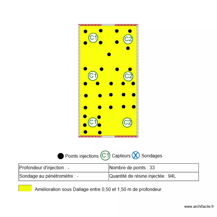 MOLINER 2. Plan de 1  et 18 m²