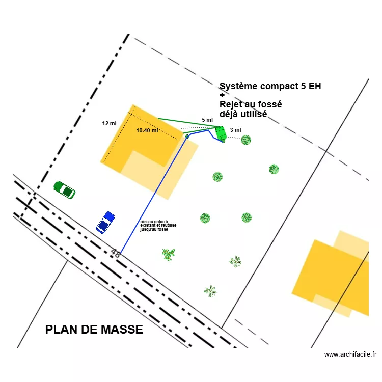 Lagarde Reyneaud. Plan de Lagarde Reyneaud. Plan de