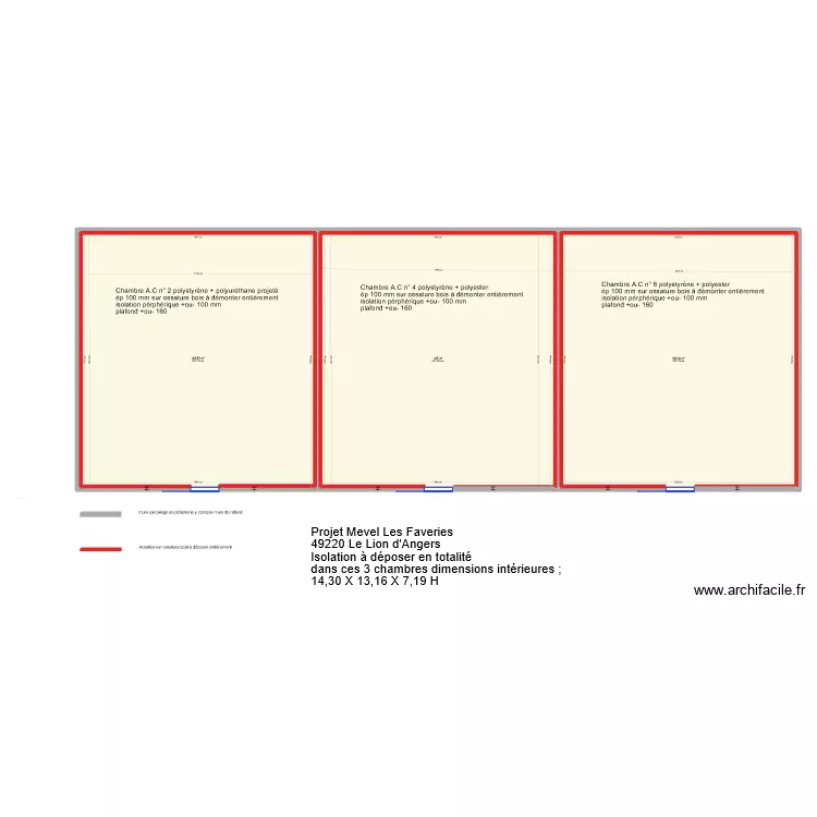 projet Mevel 2. Plan de 