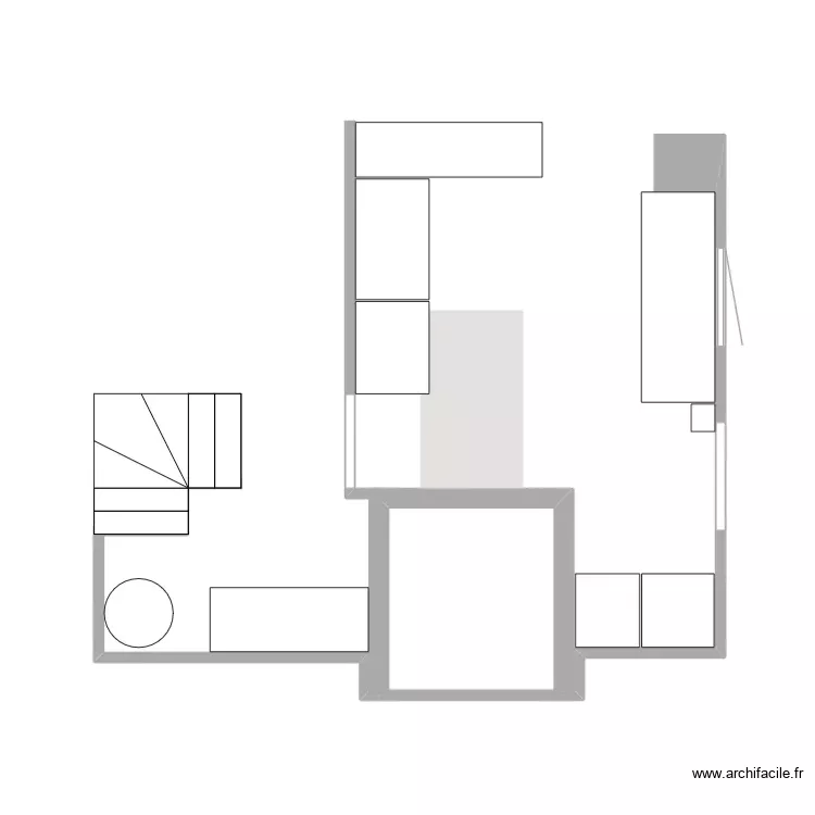 cuisine restau 2. Plan de 1 Pièce et 3 m² cuisine restau 2. Plan de 1 Pièce et 3 m²
