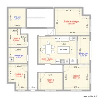 Plan 2 appart 1er étage