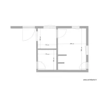 Vestibule et salles de bains appatement 2&egrave;me