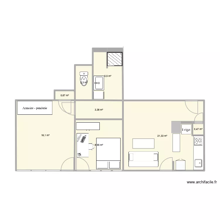 erlanger. Plan de 8 et 59 m² erlanger. Plan de 8 et 59 m²