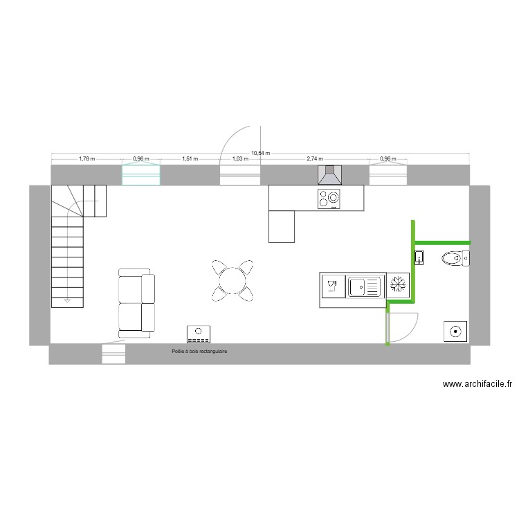 plan maison saint andre. Plan de 0 pièce et 0 m2