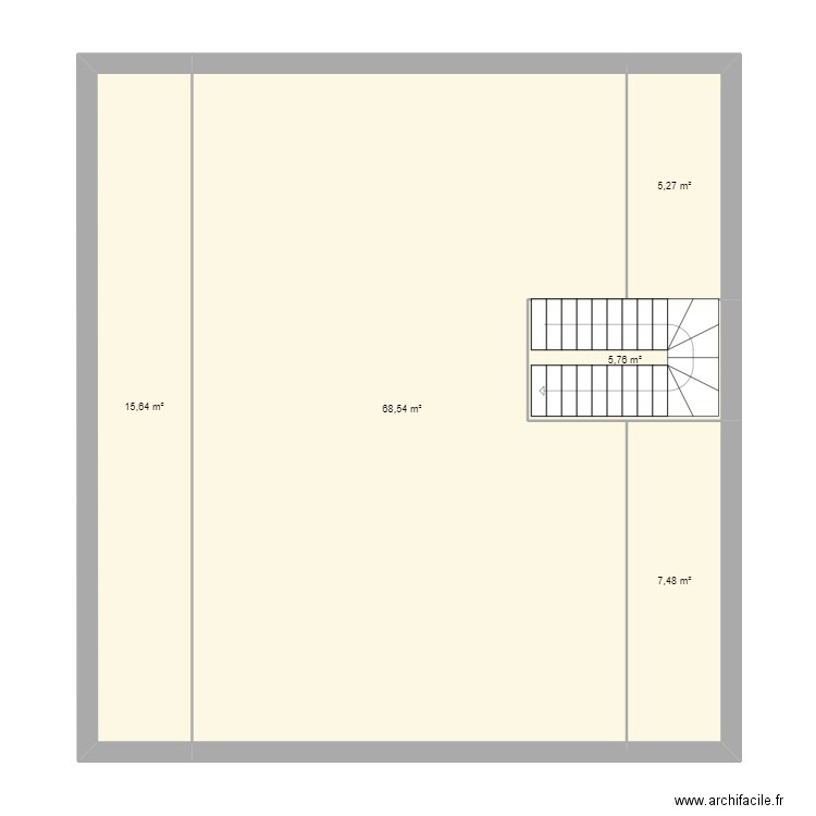 boutruche. Plan de 16 pièces et 220 m2