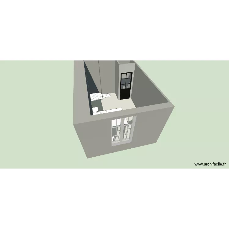 chambre 2. Plan de 2 et 12 m² chambre 2. Plan de 2 et 12 m²