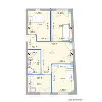 Maison 6 pi&egrave;ces 92 m2