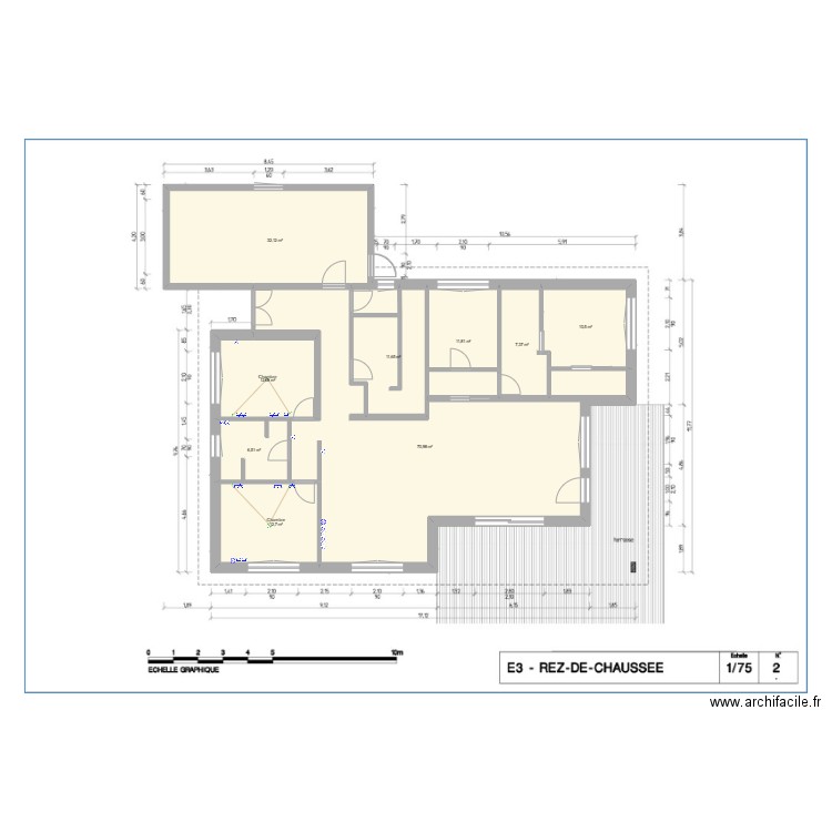 Maison Ben rdc. Plan de 0 pièce et 0 m2