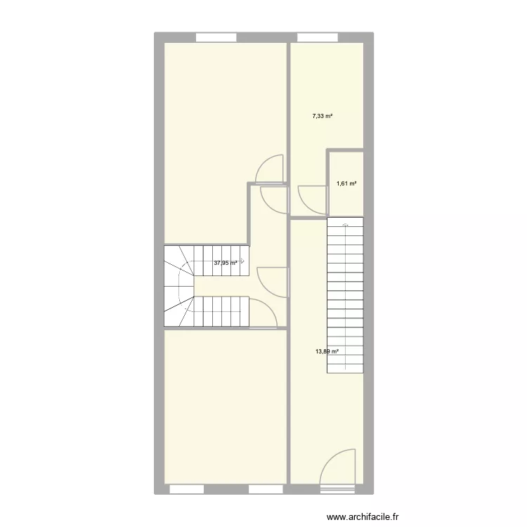 bernardy rdc. Plan de 4 Pièces et 61 m² bernardy rdc. Plan de 4 Pièces et 61 m²