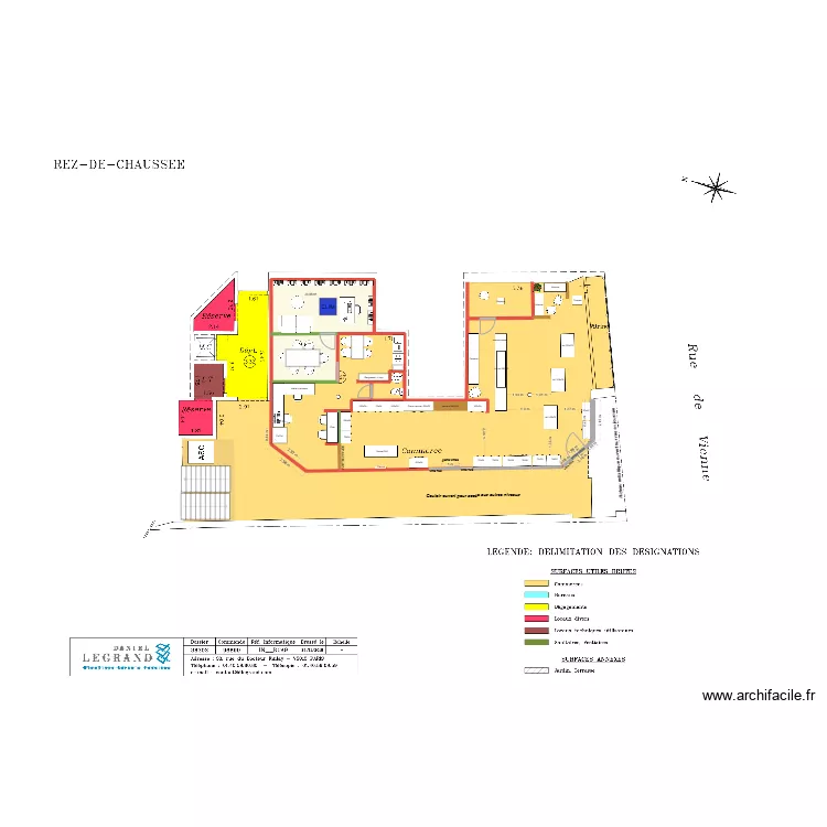 PLAN AMENAGEMENT LORELLIA. Plan de 