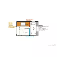 SDB 1er &eacute;tage