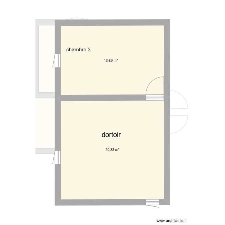 maison comores. Plan de 7 pièces et 126 m2