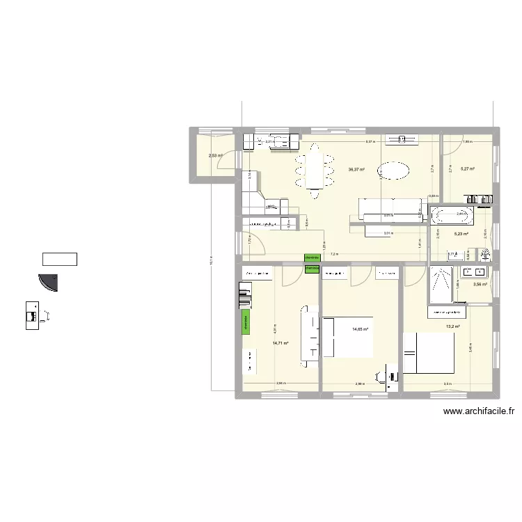 Plan EDL / Cosy & bright. Plan de Plan EDL / Cosy & bright. Plan de