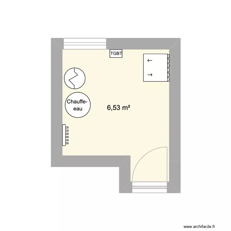 Cellier. Plan de 1 et 7 m² Cellier. Plan de 1 et 7 m²
