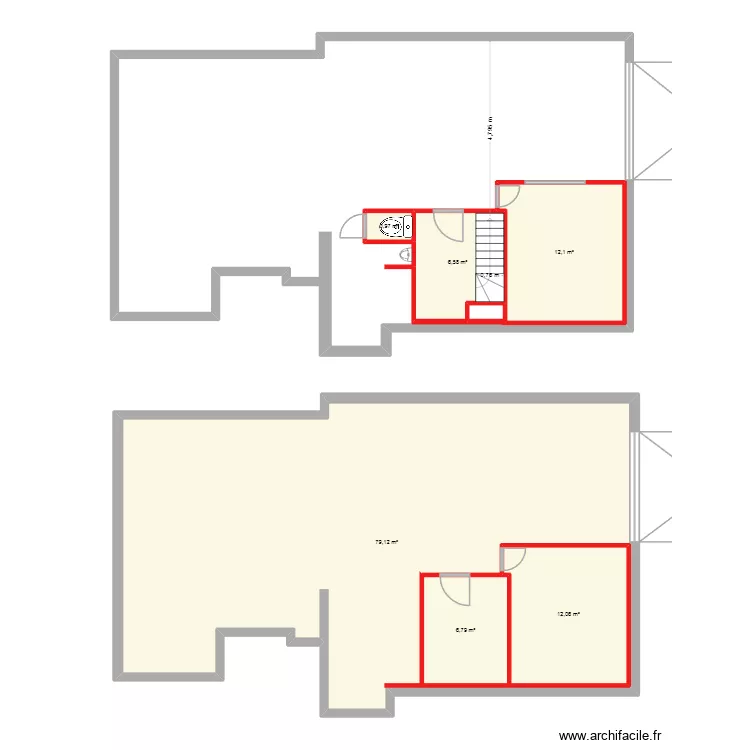 17 l'aramon. Plan de 6 Pièces et 138 m² 17 l'aramon. Plan de 6 Pièces et 138 m²