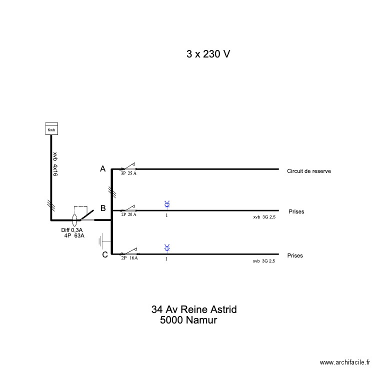 RA TABLEAU de chantier. Plan de 0 pièce et 0 m2