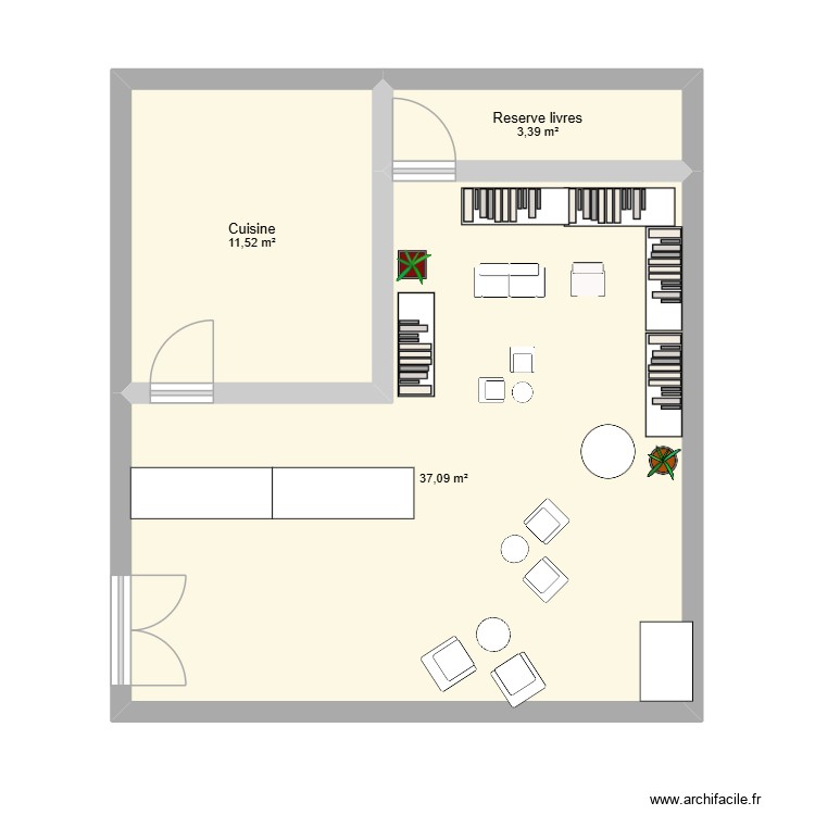 coffees history. Plan de 0 pièce et 0 m2