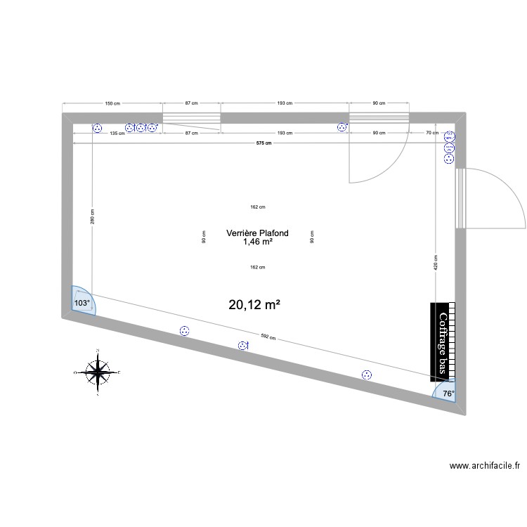 RDC Buanderie Le Cam . Plan de 0 pièce et 0 m2