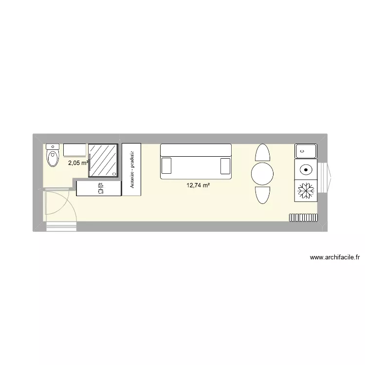 foch chambre 62 V2. Plan de foch chambre 62 V2. Plan de