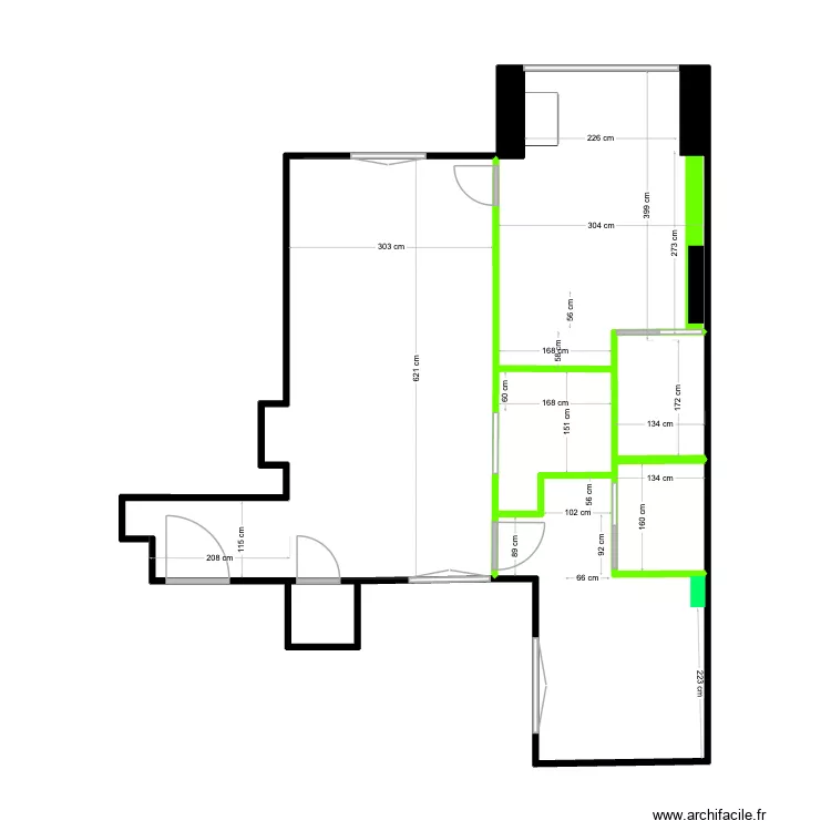 16halles a construire. Plan de 7  et 50 m²