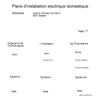 Page d'entête