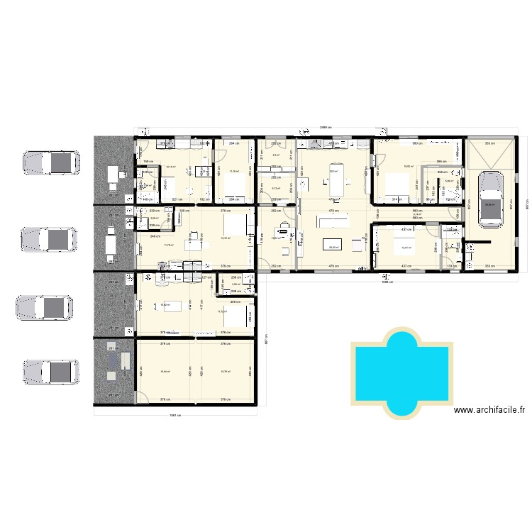 sci 2. Plan de 0 pièce et 0 m2